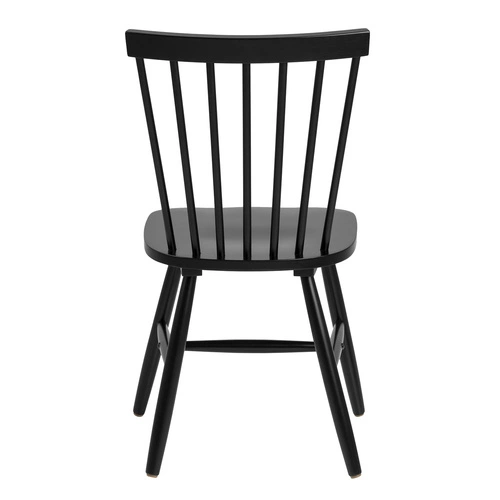 Dřevěná jídelní židle Riano Actona černá skandinávský styl do kuchyně