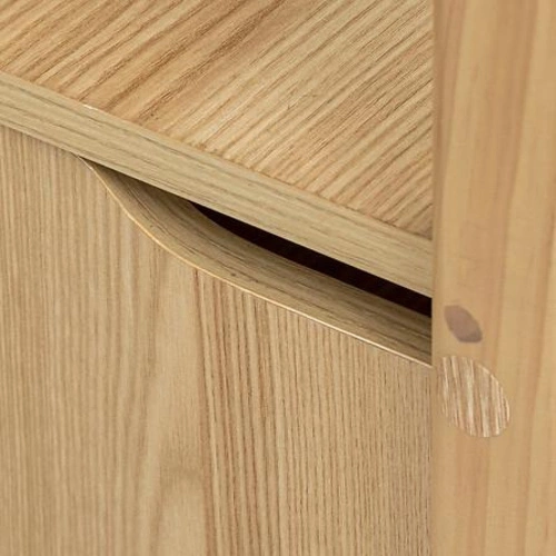 Knihovna Extensio moderní loftová s uzavíratelnými policemi a funkcí psacího stolu 180 cm