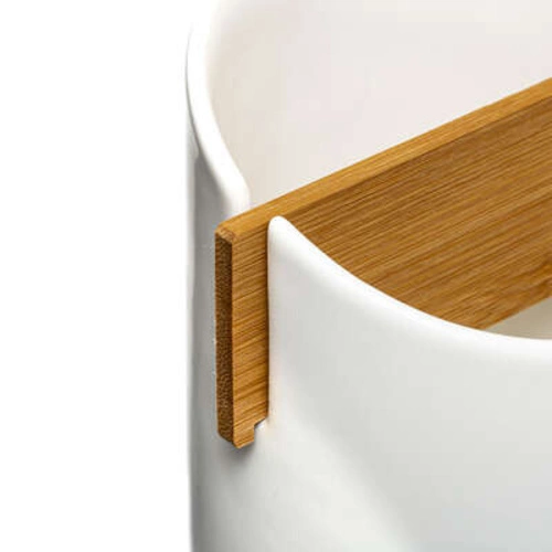 Nádoba na příbory bílá