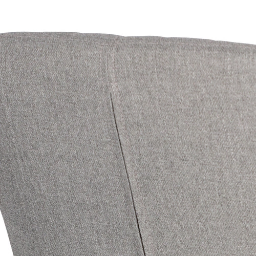 Čalouněná židle Emilia šedá s područkami do jídelny a obýváku skandinávský styl Actona