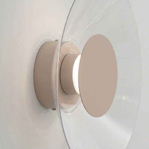 Nástěnné svítidlo ASTRO LED taupe moderní do obývacího pokoje 28 cm