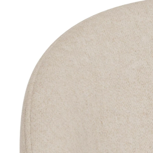 Otočná čalouněná židle Tenna béžová do jídelny a obýváku