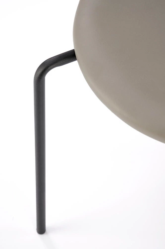 Jídelní židle Lander retro ratanová s šedou ekokůží Intesi do kuchyně a restaurace