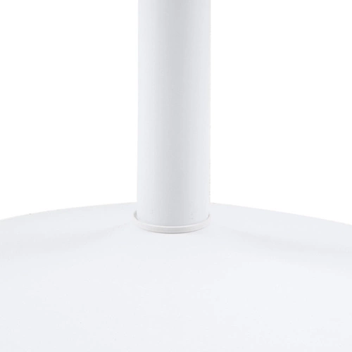 Kulatý jídelní stůl Ibiza 110 cm bílý moderní skandinávský Actona pevný