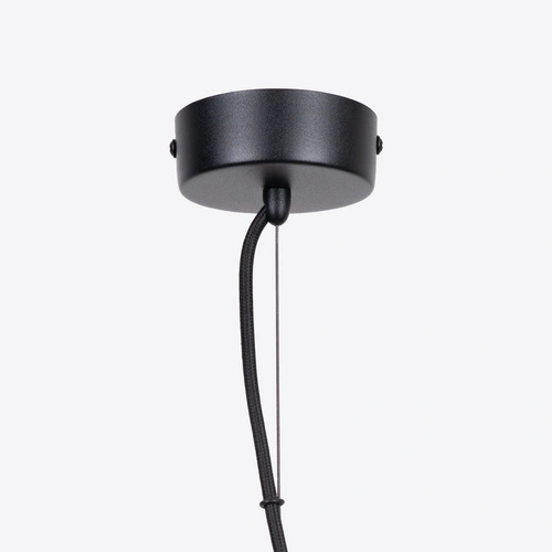 Stropní svítidlo GABBIA 55 černé industriální nad stůl do obýváku a jídelny