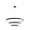 Lustr RIO 3 55/78/110 černá LED 4000K
