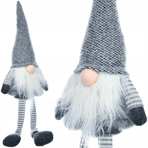 Šedý pruhovaný trpaslík 45cm    