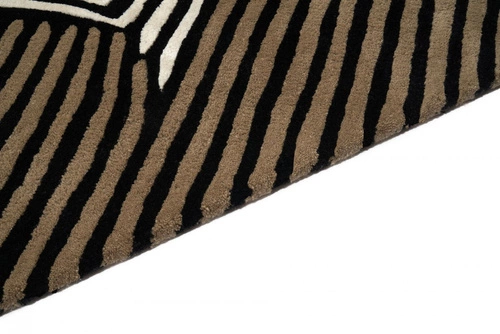 Moderní vlněný koberec Emerald Gold 160x230 ručně tkaný do obýváku a ložnice Carpet Decor