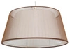 Závěsná lampa Charlie 45 1x60W E27 hnědá