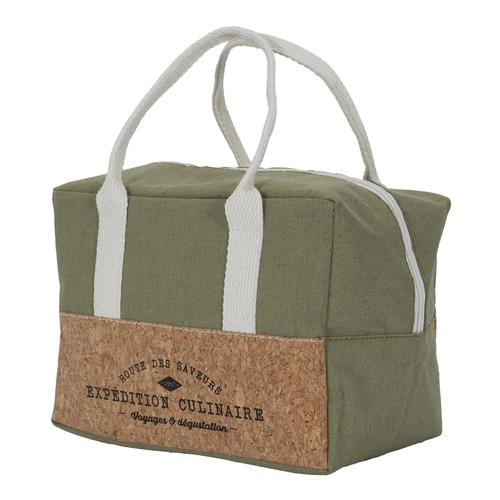 Osvěžující korková taška na oběd 3l zelená