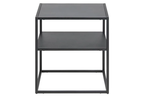 Noční stolek s policí Newton černý