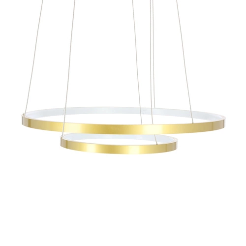 Lune 50+30 zlatá 40W LED 4000K závěsná lampa