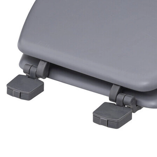 Šedé WC sedátko Colors z duroplastu s pomalým sklápěním moderní do koupelny