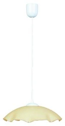 Dama 32 cm závěsná lampa 1x60W E27 béžová