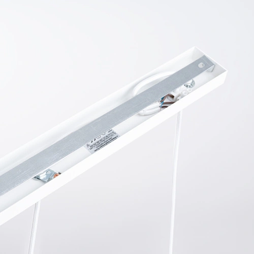 BRINA 3L moderní bílý závěsný lustr do obýváku a jídelny trojitý SOLLUX