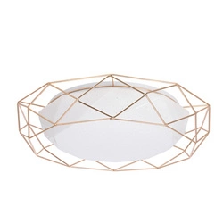 Stropní LED svítidlo Sven 43 cm zlaté moderní do obýváku a ložnice glamour