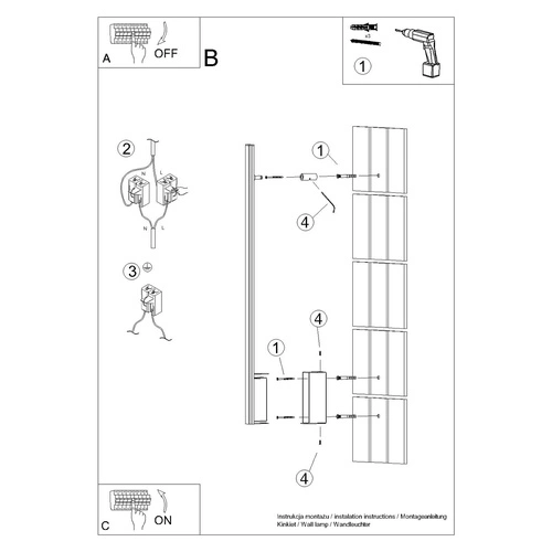 Nástěnné LED svítidlo LAGOM 90 zlaté moderní hliníkové do obýváku a ložnice Thoro