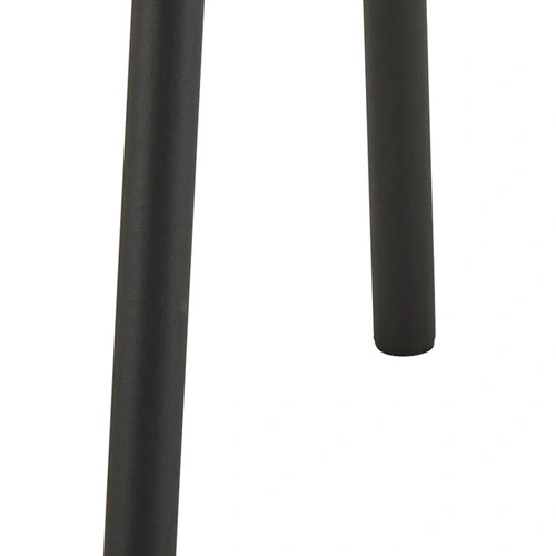 Židle Cliff zelená do jídelny moderní čalouněná na černých nohách