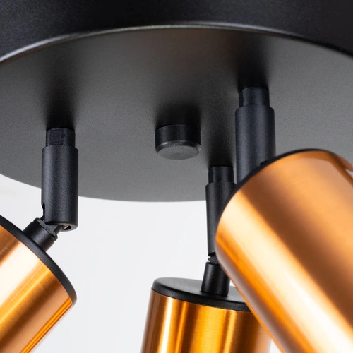 Stropní svítidlo WINX 3P černá měď moderní ocelové do obýváku a ložnice SOLLUX