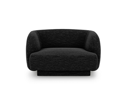 Křeslo Miley Black Chenille