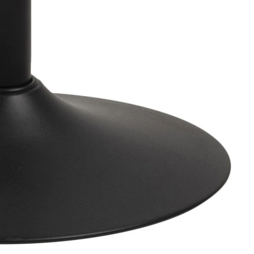 Otočná barová židle Grace antracitová čalouněná s opěrkou, výškově nastavitelná, moderní do kuchyně 80 cm