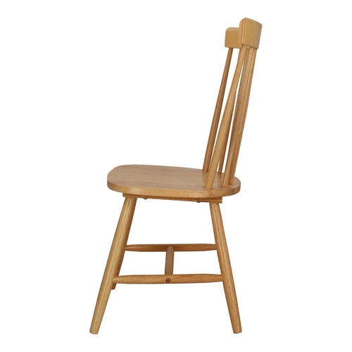 Dřevěná jídelní židle Tulno Intesi, vintage styl, přírodní barva, pohodlné opěradlo