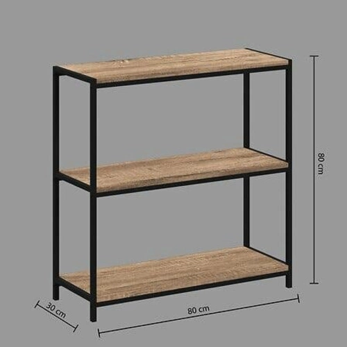 Sada nábytku do obývacího pokoje Aliaj přírodní/černý