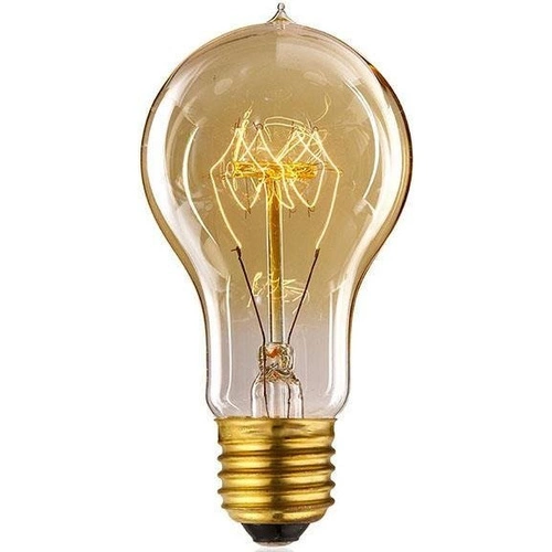 ALTAVOLA DESIGN Edison žárovka E27 40W jantarová dekorativní pro závěsné svítidlo