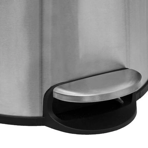 Kuchyňský odpadkový koš Bam 30 l s pedálem bambusový stříbrný moderní 5five