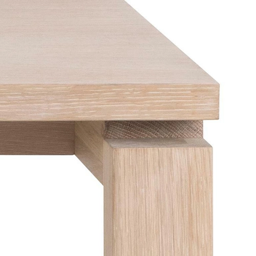 Jídelní stůl Linley 200x100 cm bělený dub moderní skandinávský dřevěný Actona