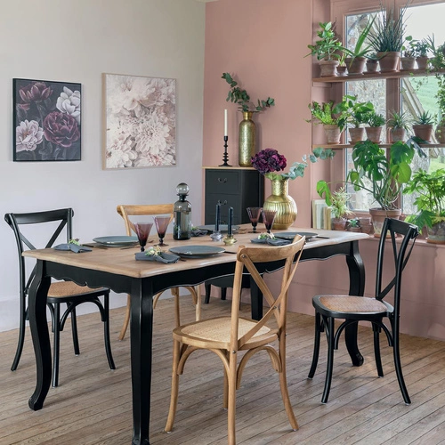 Vysoká komoda se zásuvkami Chrysa černá do ložnice a předsíně moderní Atmosphera