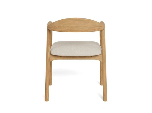 Jídelní židle Addi Actona skandinávská béžová dubová s područkami