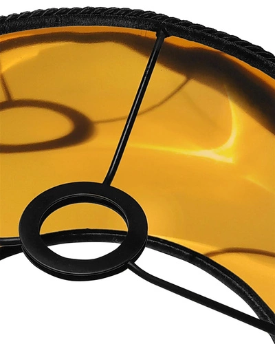 Závěsné svítidlo Carbonero N 3 boho sametové s třásněmi 35 cm do obýváku Las Plumas