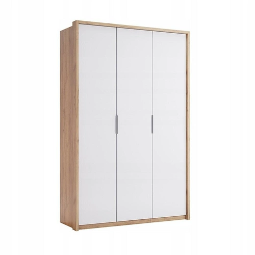 Sestava šatní skříně Tissa bílá/dub