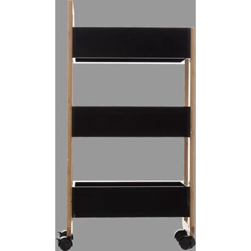 Vozík Caddy na kolečkách černý