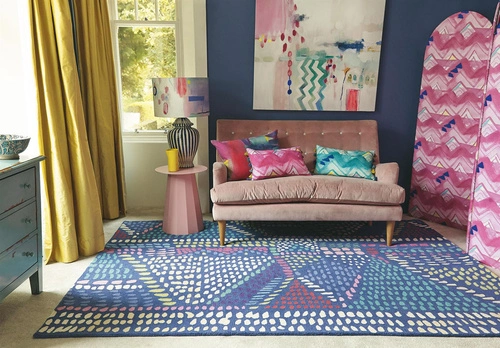 Moderní vlněný koberec Palais 140x200 multicolor do obýváku a ložnice art deco