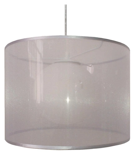 Závěsná lampa Chicago 37 1x60W E27 stříbrná