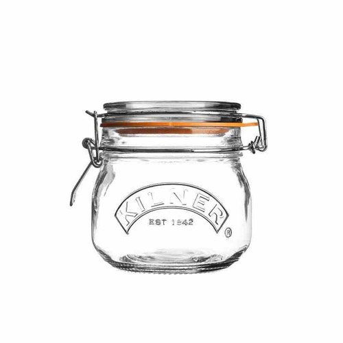 Sklenice 0,5l, Round Clip Top Jar KILNER