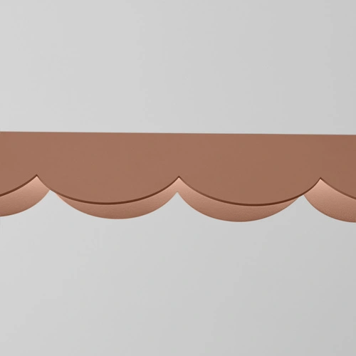 Závěsné LED svítidlo BISCUIT mocca moderní nad jídelní stůl do obýváku
