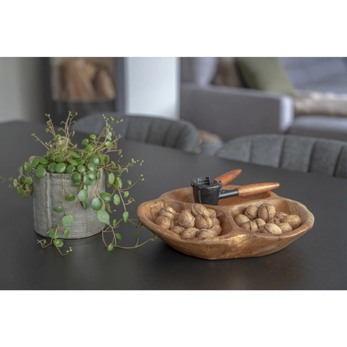 Miska Nola 30 cm z teakového dřeva