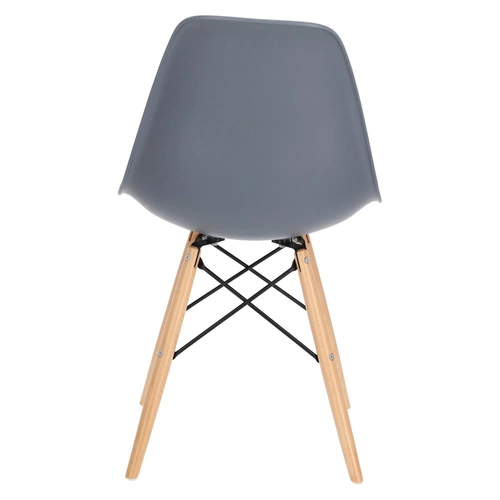 Židle P016W PP tmavě šedá