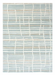 Moderní vlněný koberec Tortoiseshell Stripe 250x350 cm do obýváku a ložnice, snadno udržovatelný