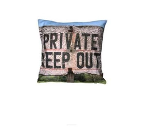 Sametový dekorační polštář PRIVATE Intesi do obýváku a ložnice antialergický 40x40