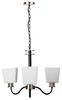 Závěsná lampa Schubert 3x40W E27 černá