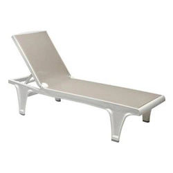 Zahradní lehátko Tahiti SCAB Design moderní polohovací technopolymer béžové na terasu a do zahrady