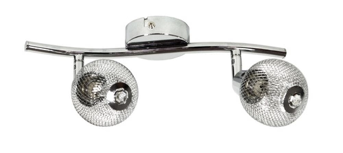 Stropní svítidlo Novel strip 2x40W G9 chrom