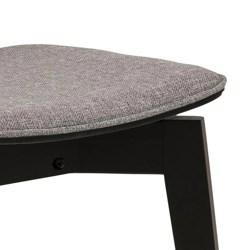 Čalouněná židle Roxby šedá/černá