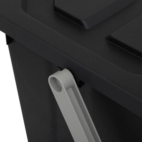 Kuchyňský odpadkový koš 24 l černý matný na třídění 5five simply smart