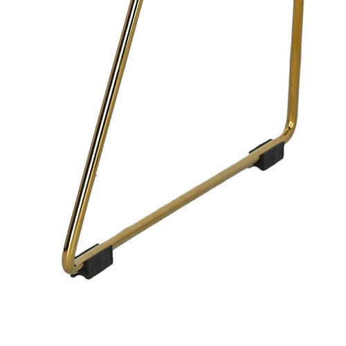 Židle Harry zlatý černý polštář