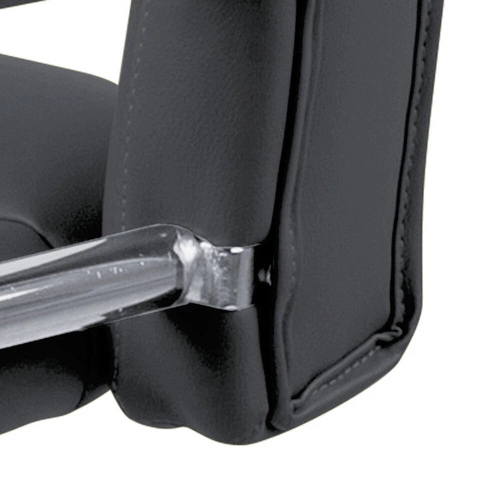 Barová židle Sylvia šedá čalouněná s opěrkou výškově nastavitelná moderní do kuchyně a k ostrůvku Actona